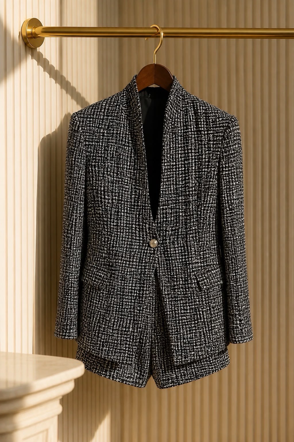 Conjunto Tweed Cuello Nerú